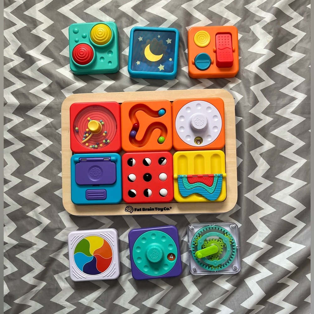 Fat Brain Toys PlayTab Sensory Set